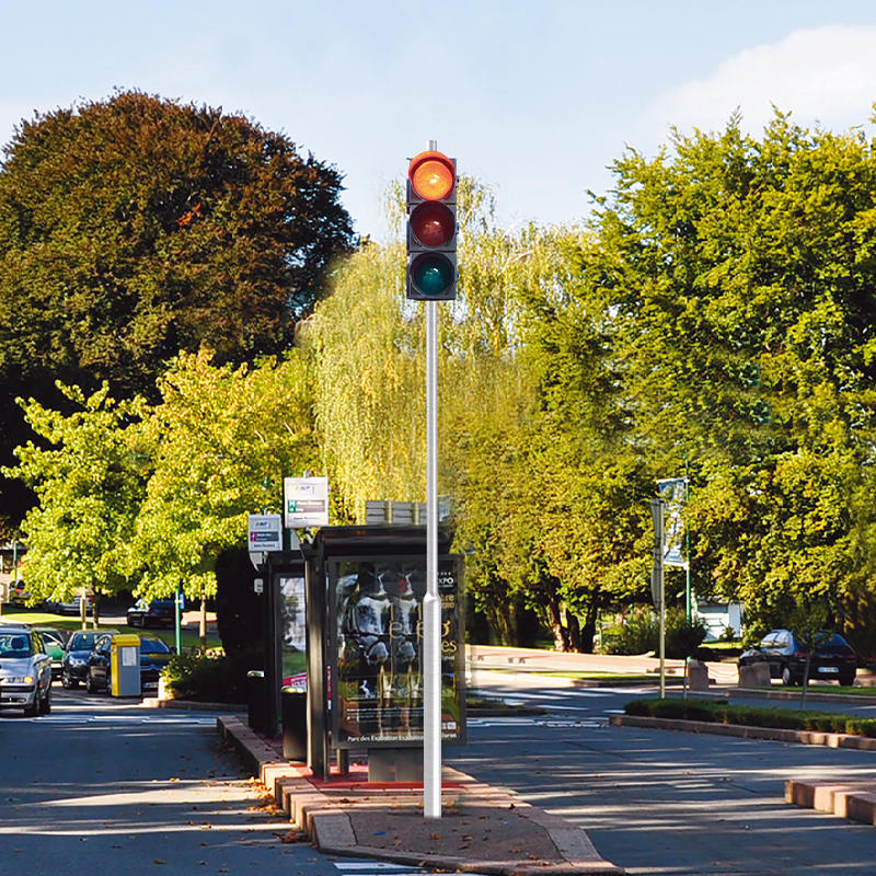 عمود مروري متدرج من الألومنيوم