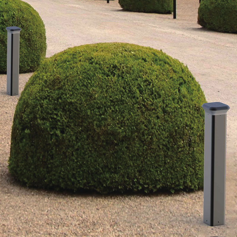 عمود إضاءة شمسي من الألومنيوم من مورتن