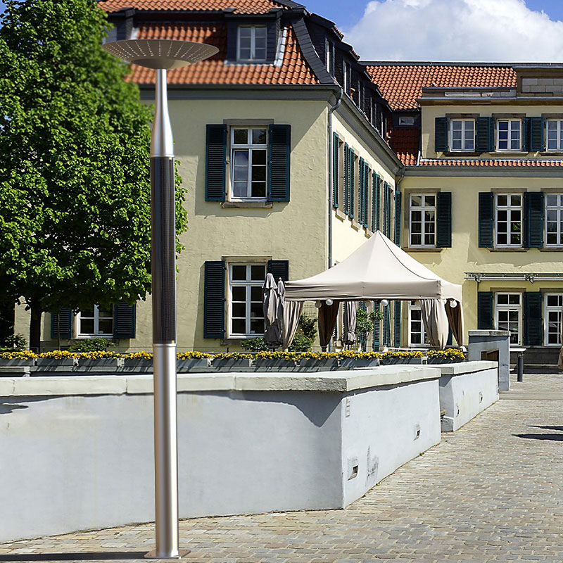 عمود إضاءة شمسي مرن من TABOR HJT لرش مسحوق معدني