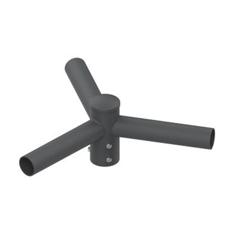 محول تينون عمود إضاءة خارجي أفقي دائري مقاس 4 بوصات