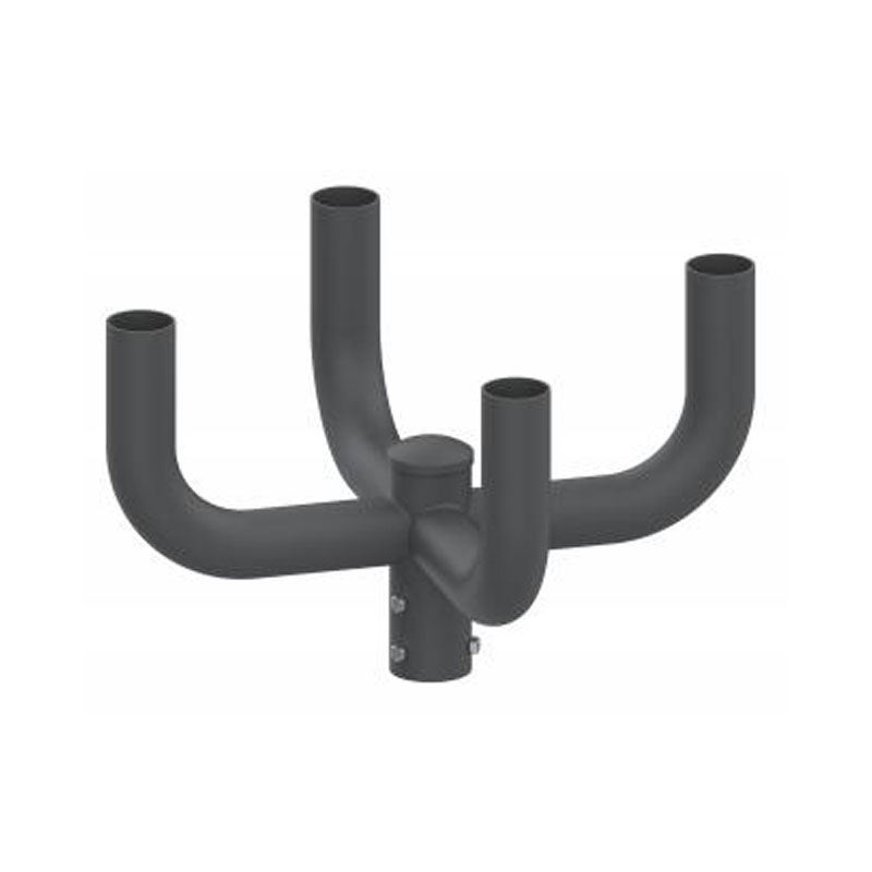 محول تينون عمود إضاءة خارجي عمودي دائري مقاس 5 بوصات