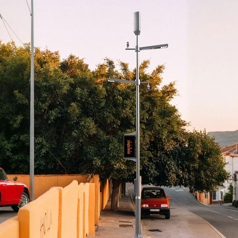 عمود إنارة شارع المدينة الذكية المصنوع من سبائك الألومنيوم