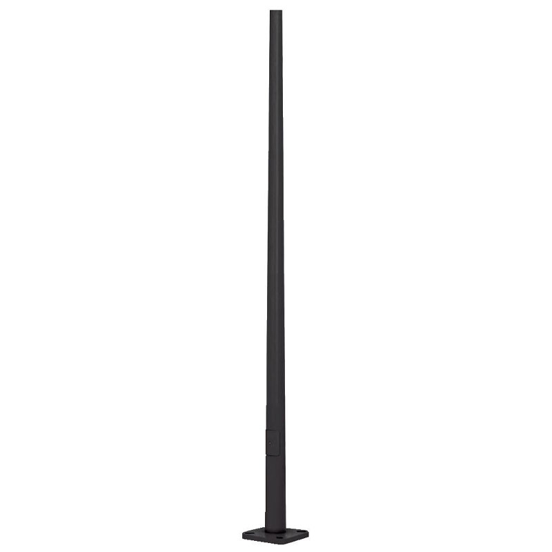 عمود إضاءة دائري مدبب من الفولاذ